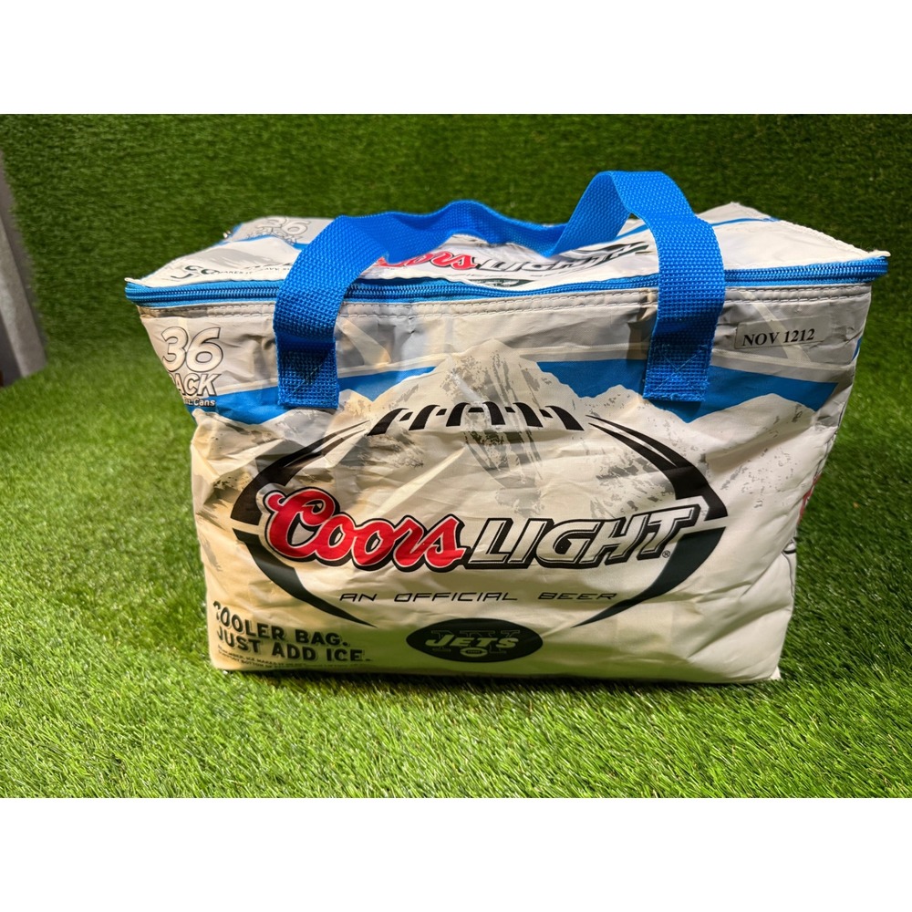 Coors Light Cooler Bag Official Beer Jets NFL 36 Pack‎